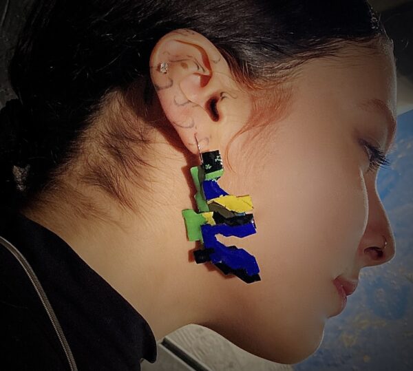 COLLAB LEK// LAYERS// EARRINGS M DOUBLE 2